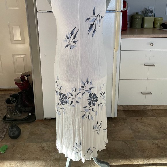 Vintage IMPASIA Floral Maxi Dress - Picture 5 of 8